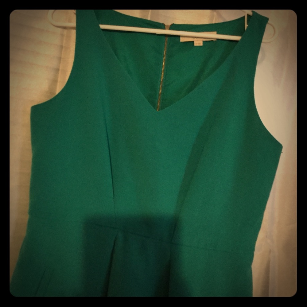 👗Teal sleeveless dress with pockets!